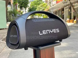 Lenyes S873 Portable Speaker | Bluetooth 5.3 | Lpx6 Waterproof - Black