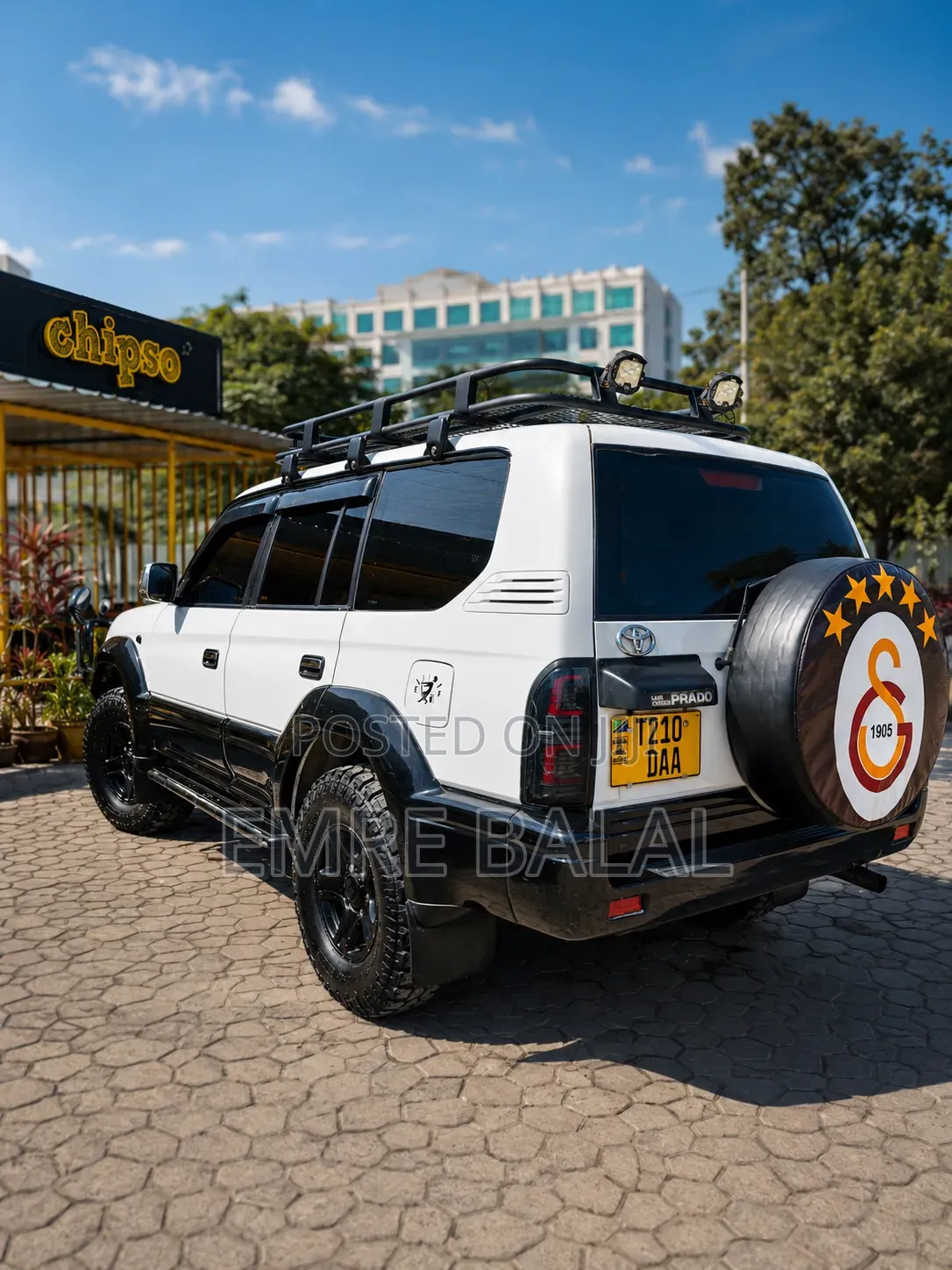 Toyota Land Cruiser Prado 1999 White