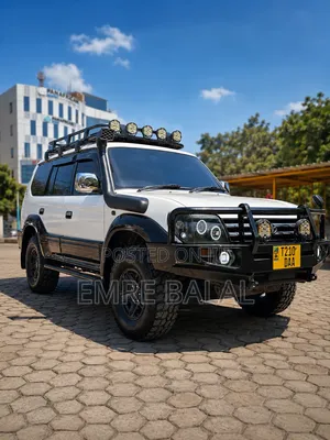 Toyota Land Cruiser Prado 1999 White