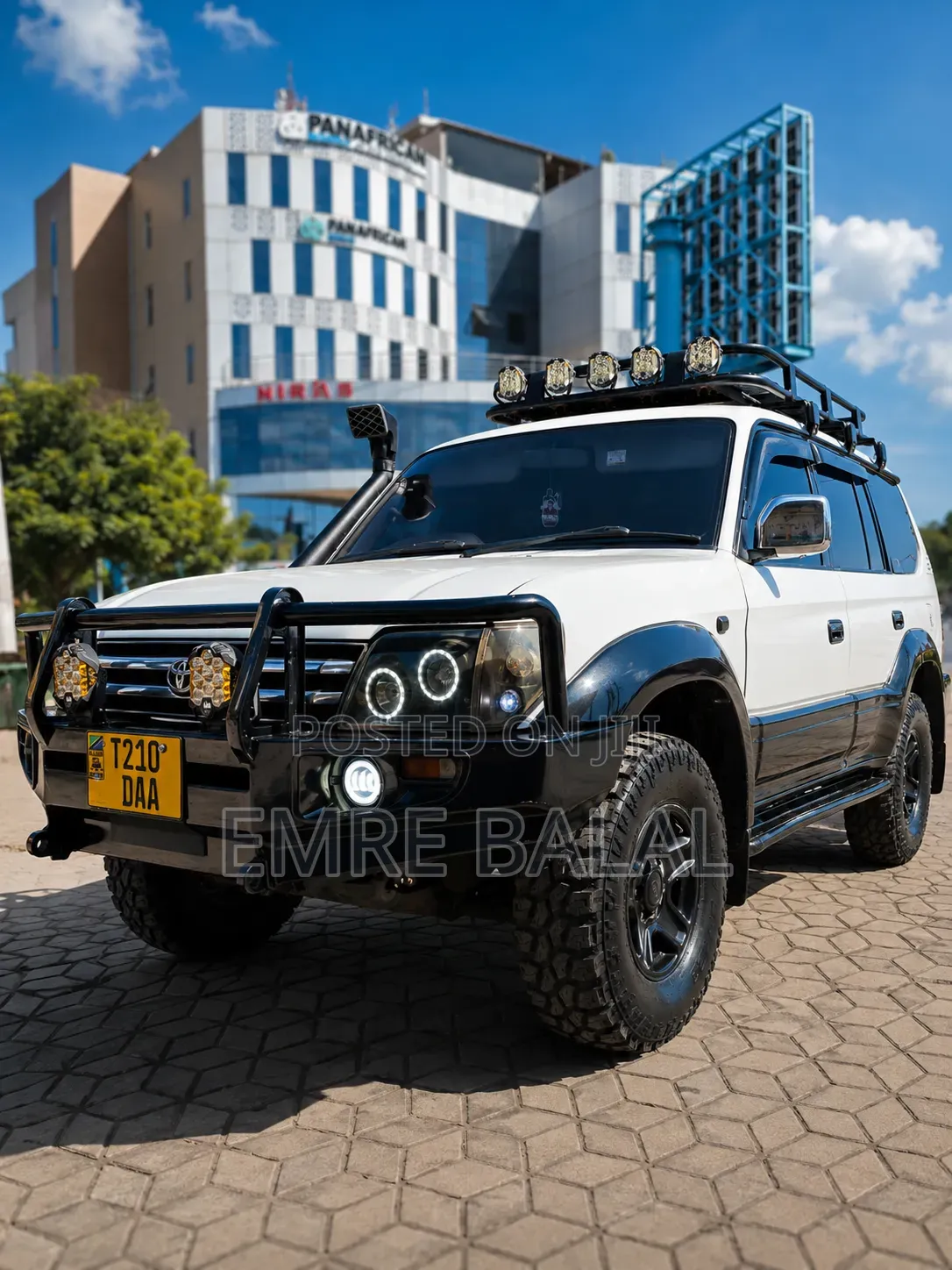 Toyota Land Cruiser Prado 1999 White