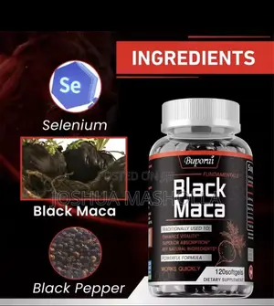 Black Maca Gummies