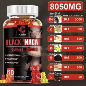 Black Maca Gummies