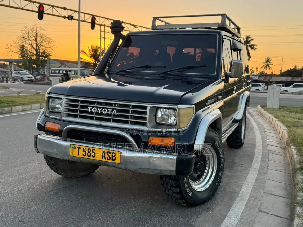 Toyota Land Cruiser Prado 1992 Black