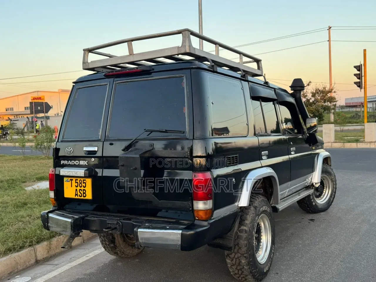 Toyota Land Cruiser Prado 1992 Black