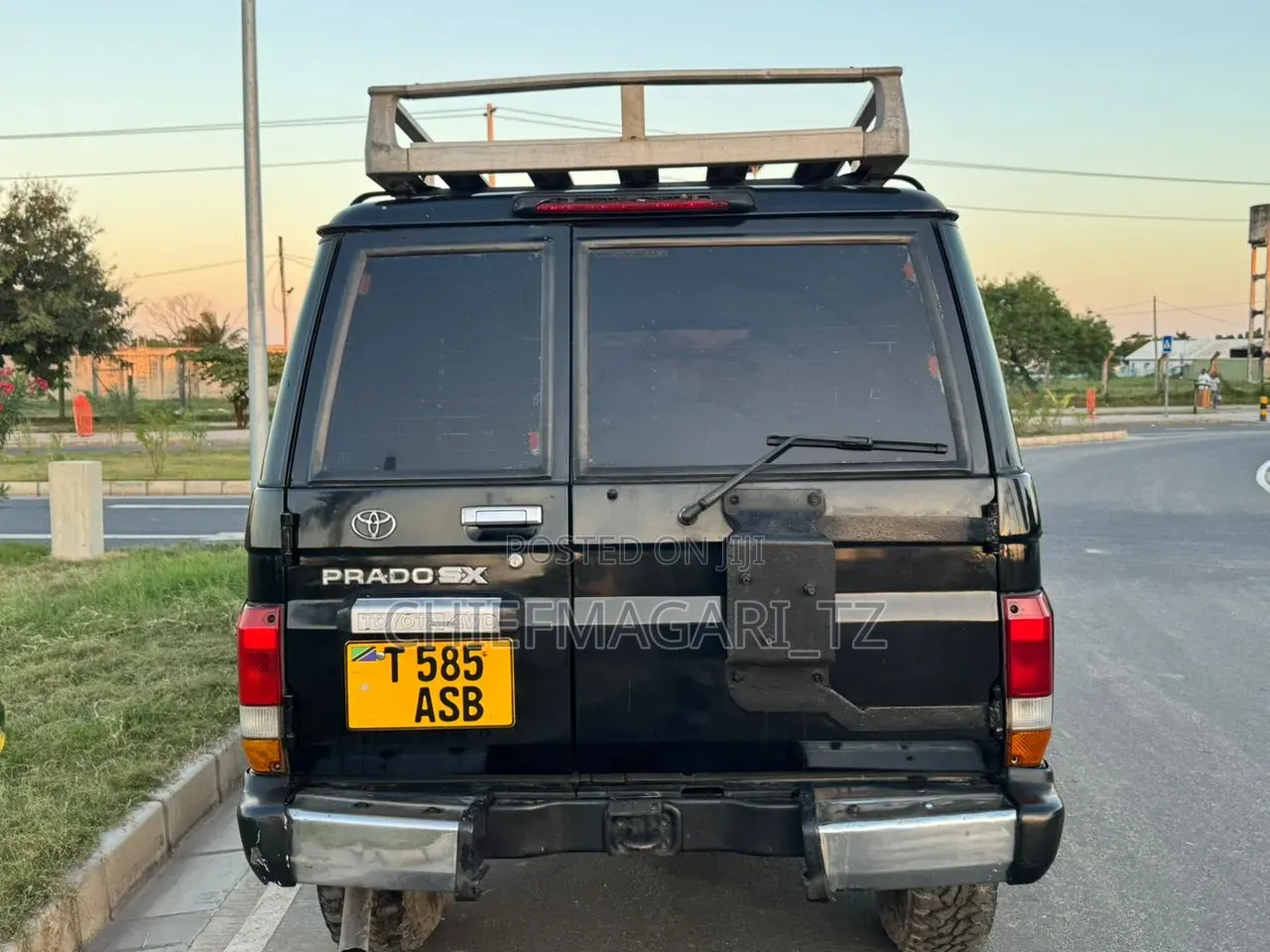 Toyota Land Cruiser Prado 1992 Black