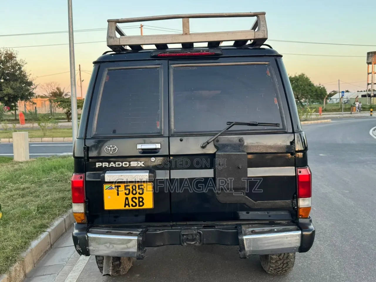 Toyota Land Cruiser Prado 1992 Black