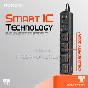 Moxom Mx-st14 Heavy-duty 12-in-1 Power Strip