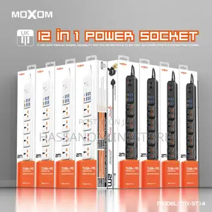 Moxom Mx-st14 Heavy-duty 12-in-1 Power Strip