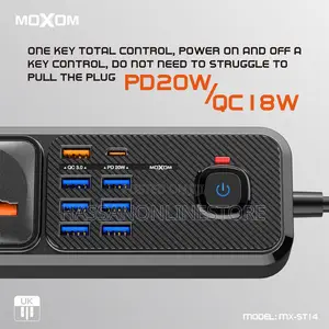 Moxom Mx-st14 Heavy-duty 12-in-1 Power Strip