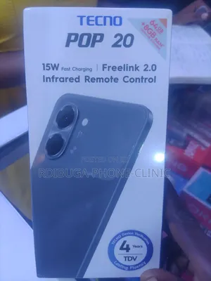New Tecno Pop 20 64 GB Black