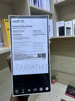 New Infinix Hot 70 128 GB Black