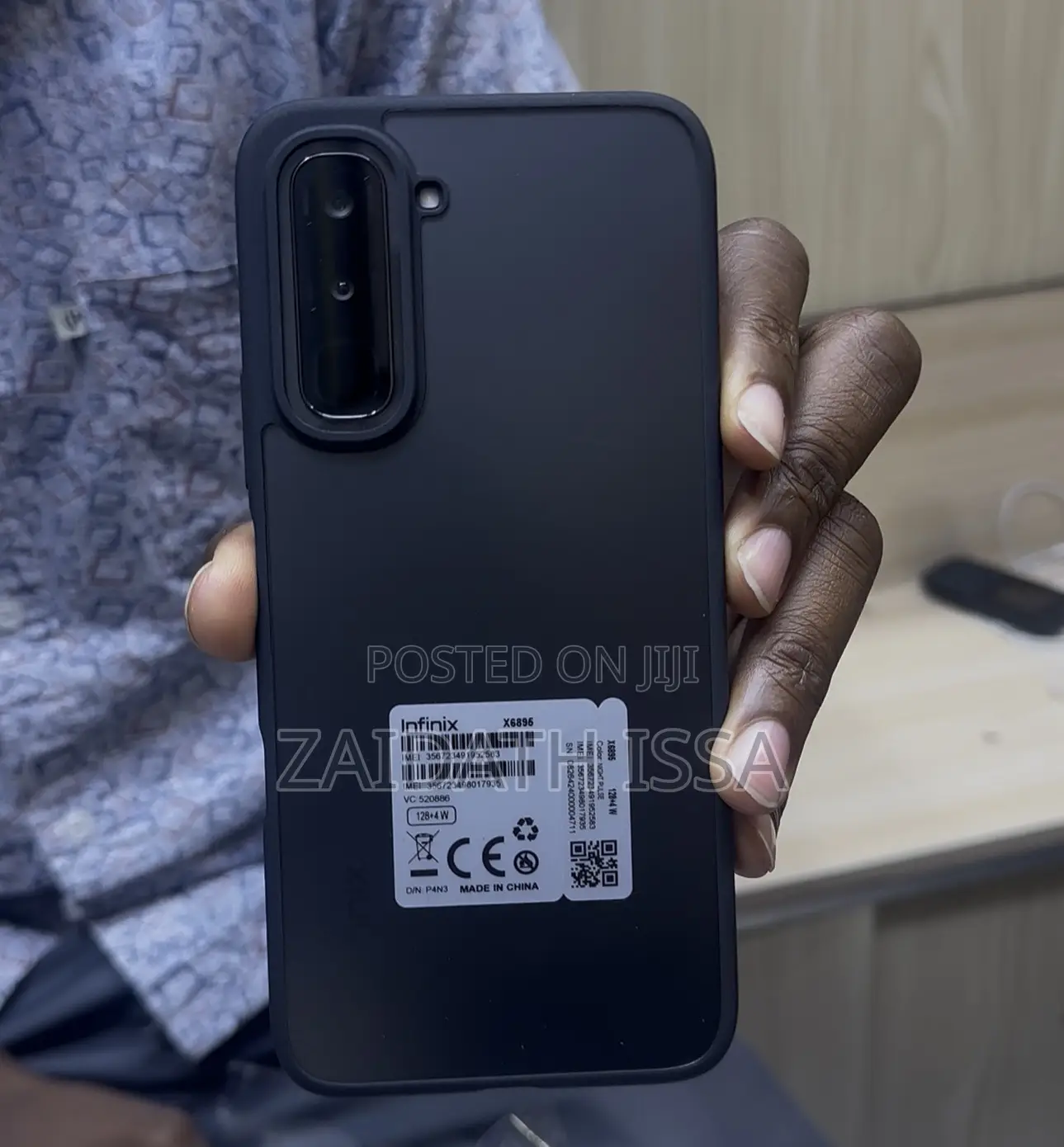 New Infinix Hot 70 128 GB Black