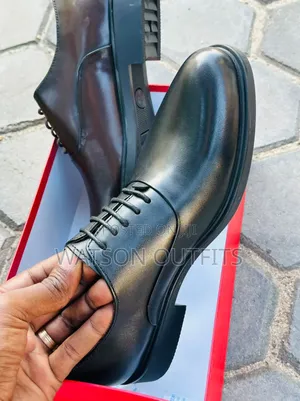 Men's Leather Shoes 2 Colours Materials Very Classical