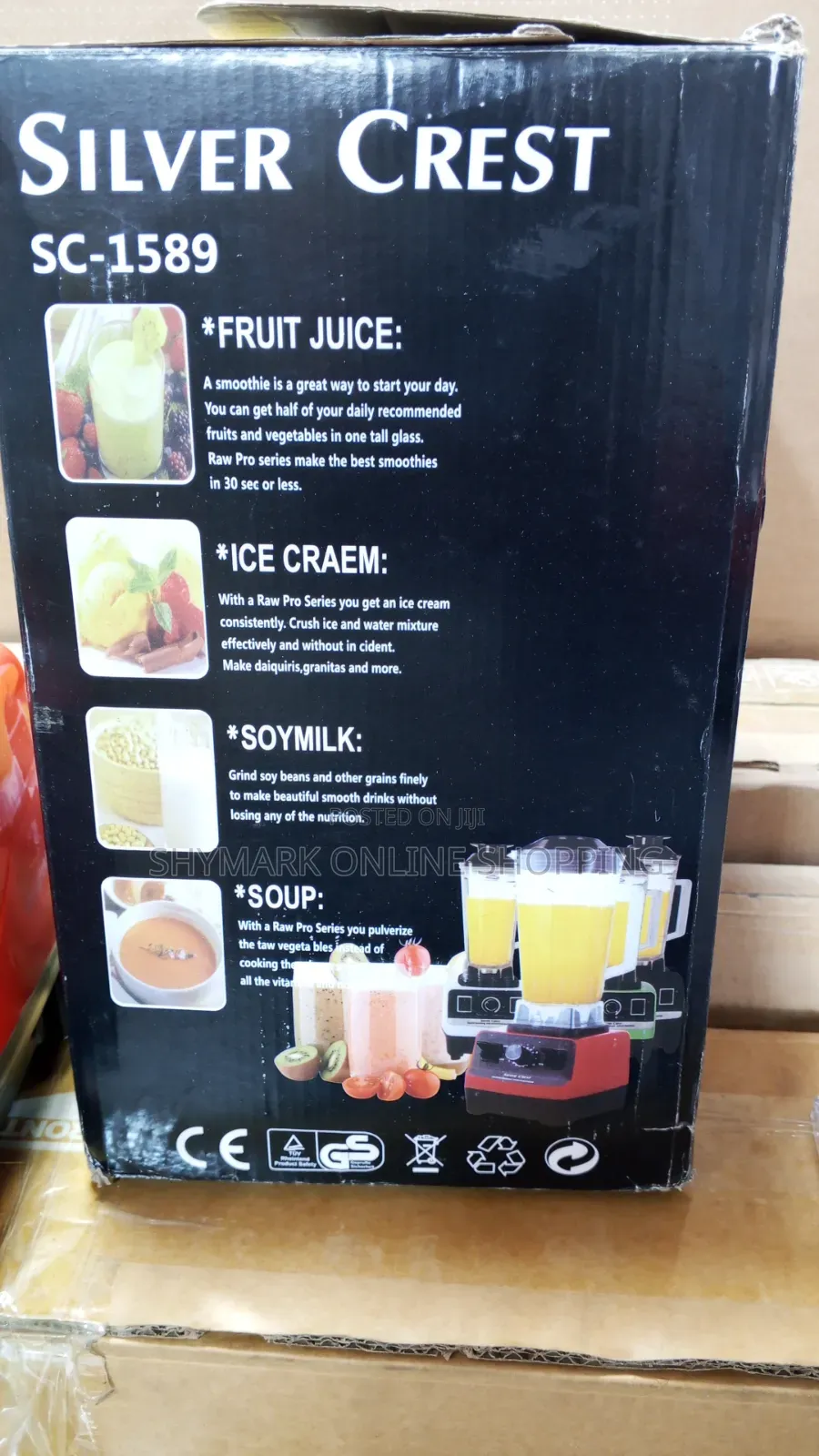 Silver Crest Multi Function Blender 2.5l Sc-1589