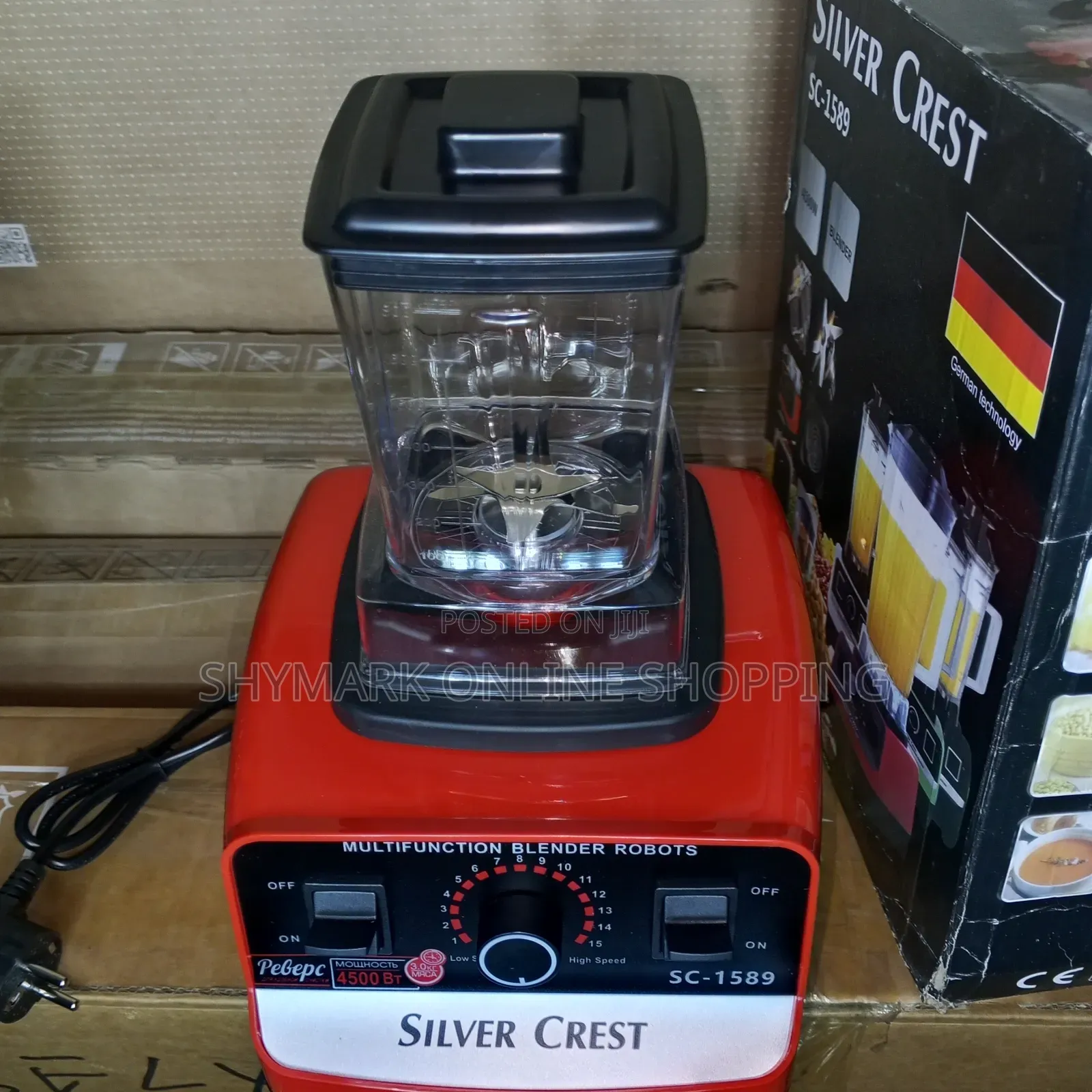 Silver Crest Multi Function Blender 2.5l Sc-1589