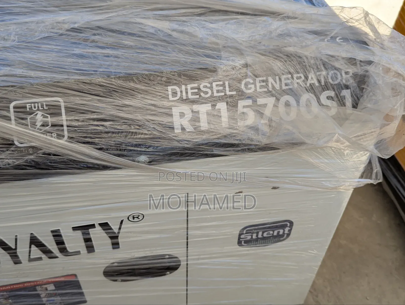 Royalty Silent Generator Rt15700s1