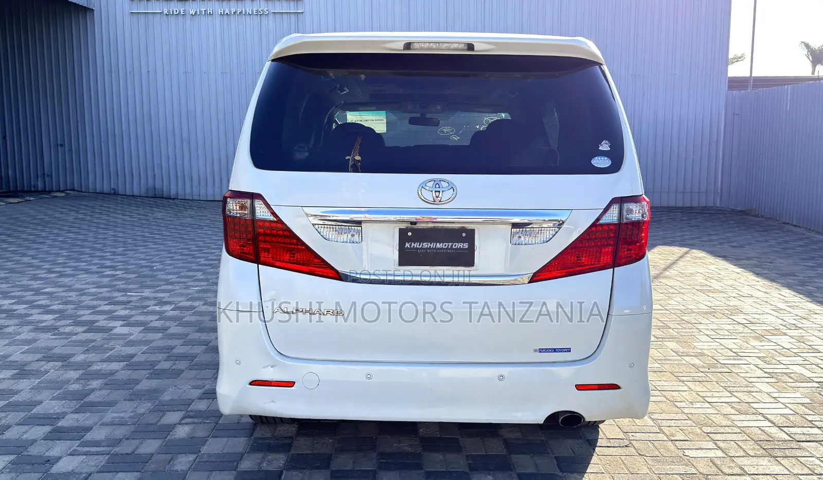 Toyota Alphard 2009 White