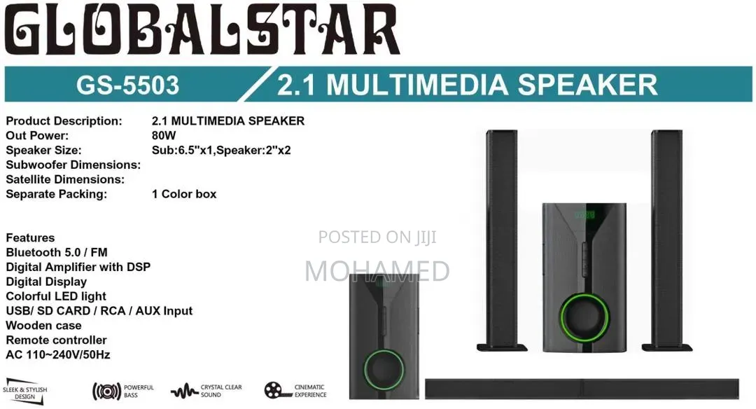 Global Star Subwoofer
