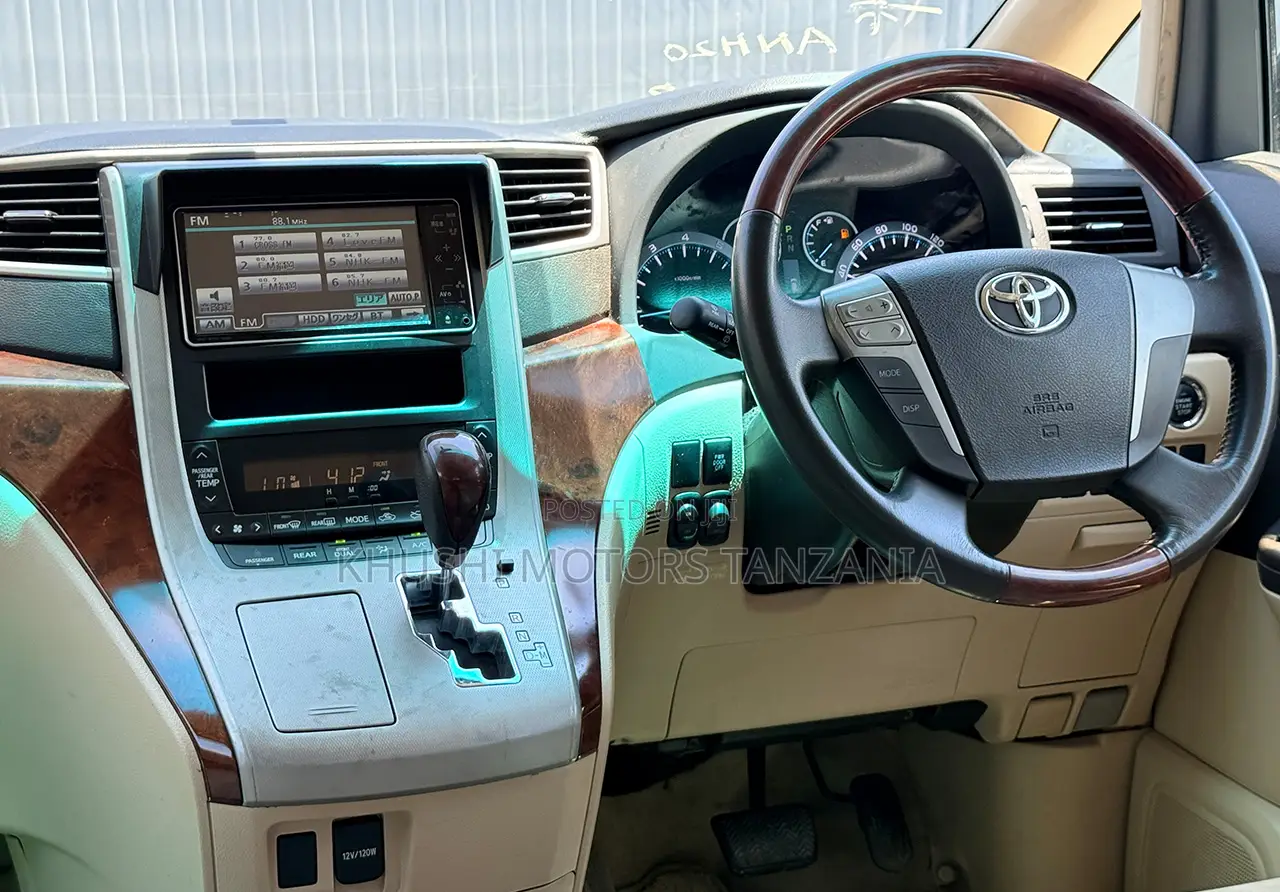 Toyota Alphard 2008 Black