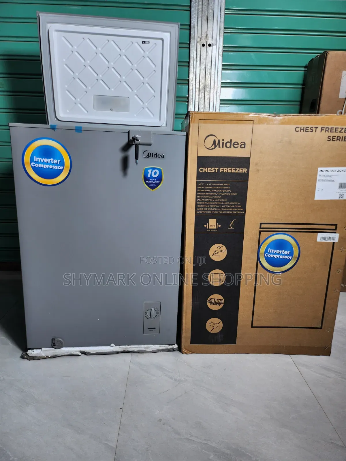 Midea Chest Freezer Single Door 99l