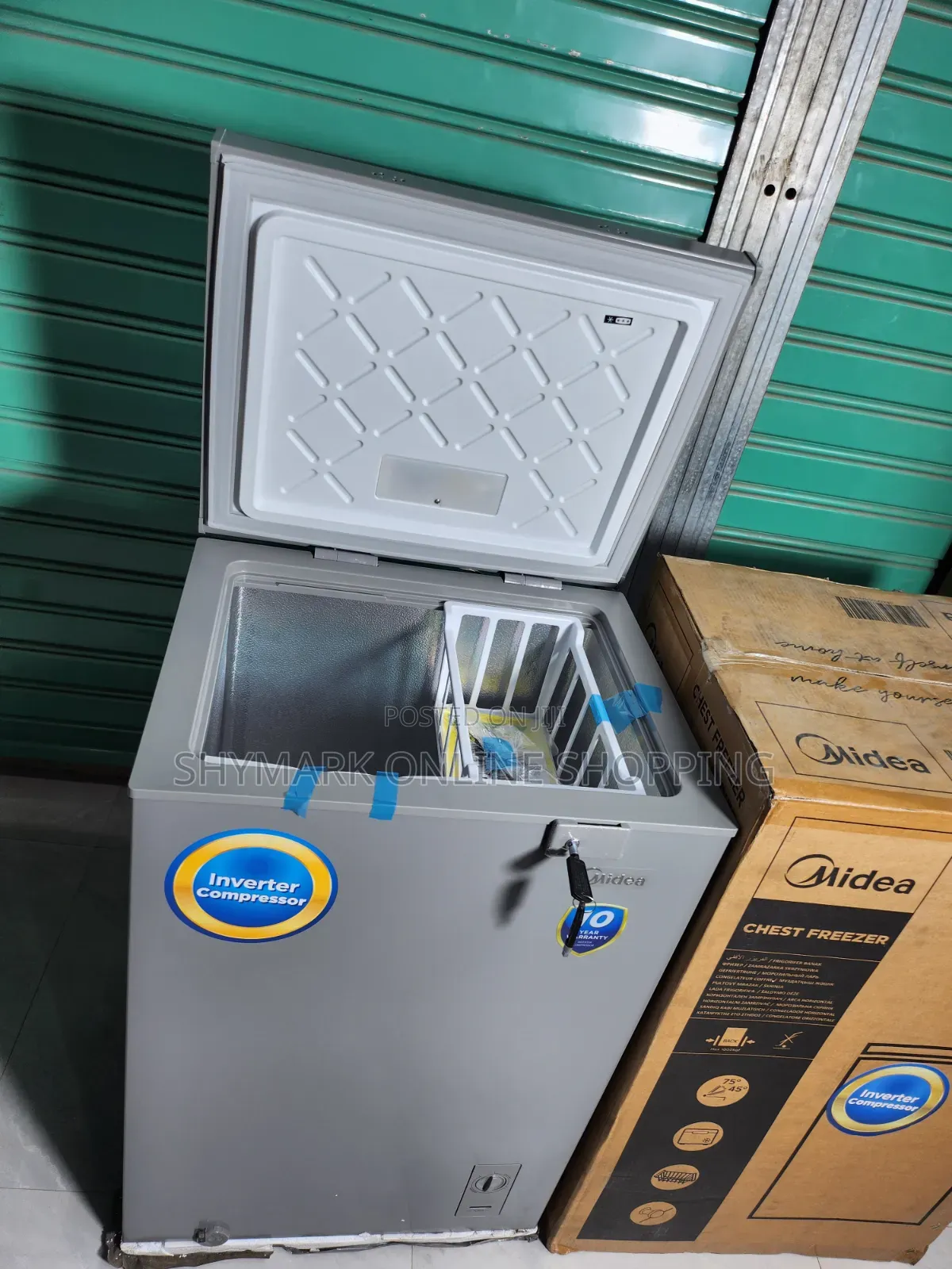 Midea Chest Freezer Single Door 99l