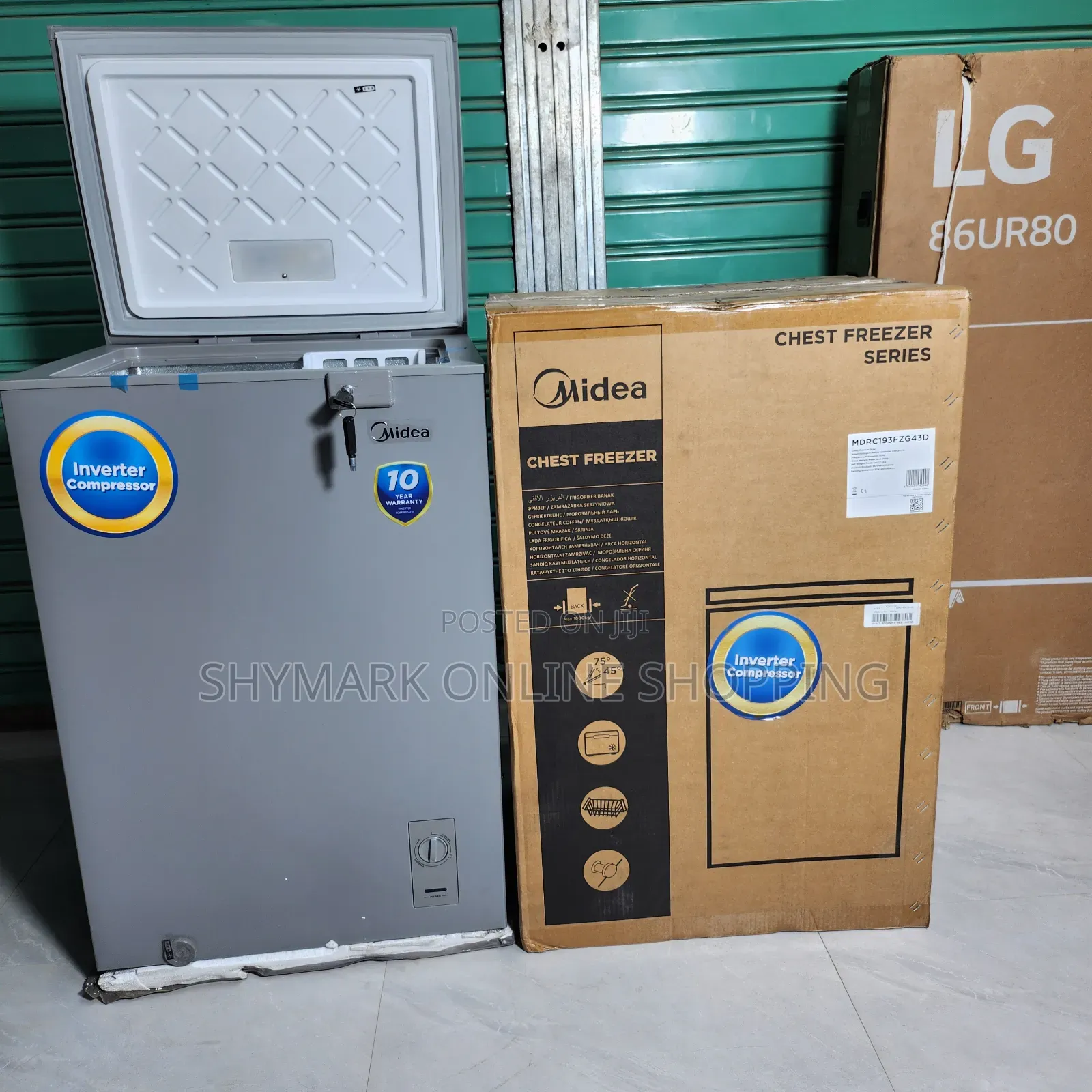 Midea Chest Freezer Single Door 99l