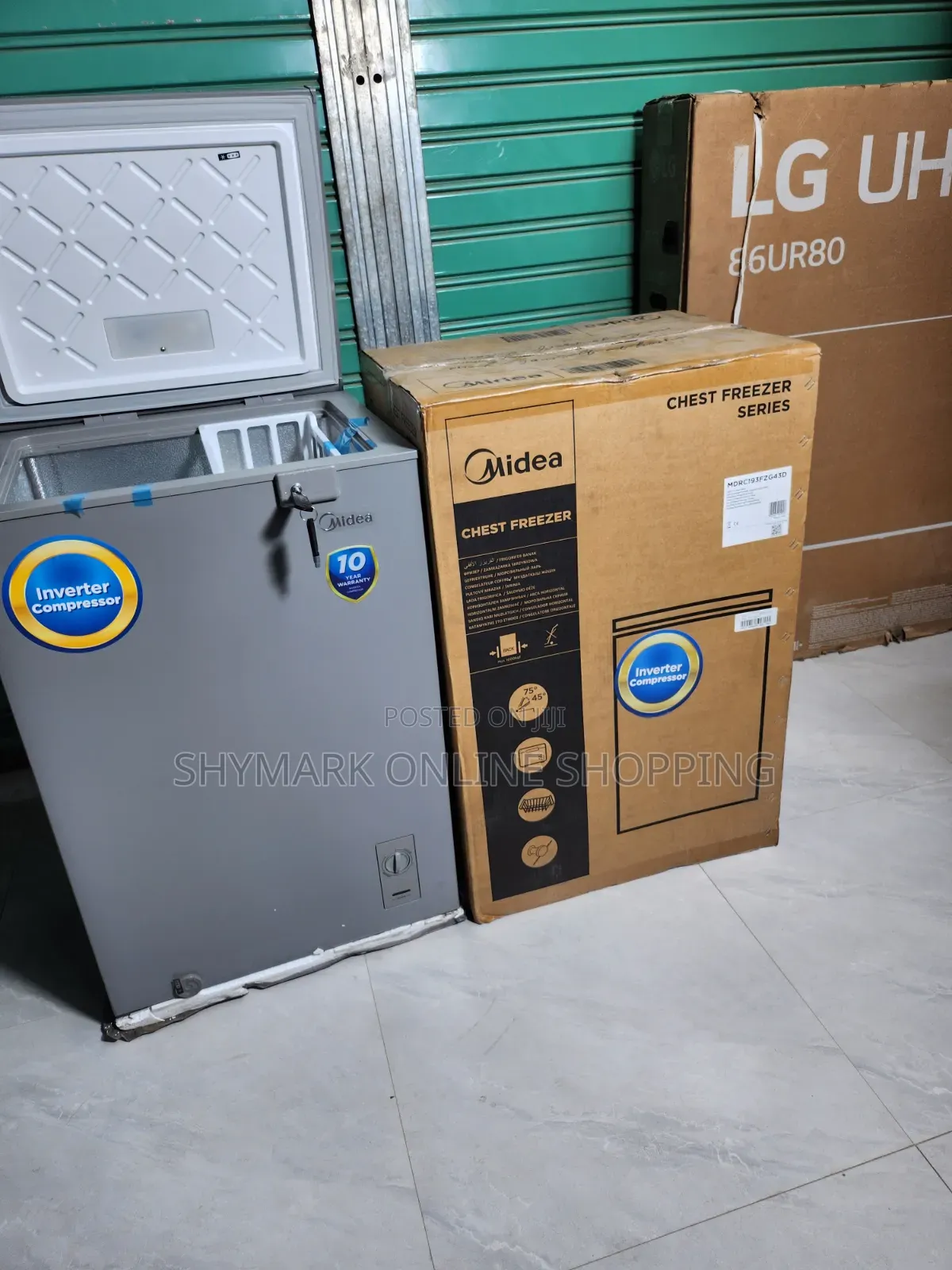 Midea Chest Freezer Single Door 99l