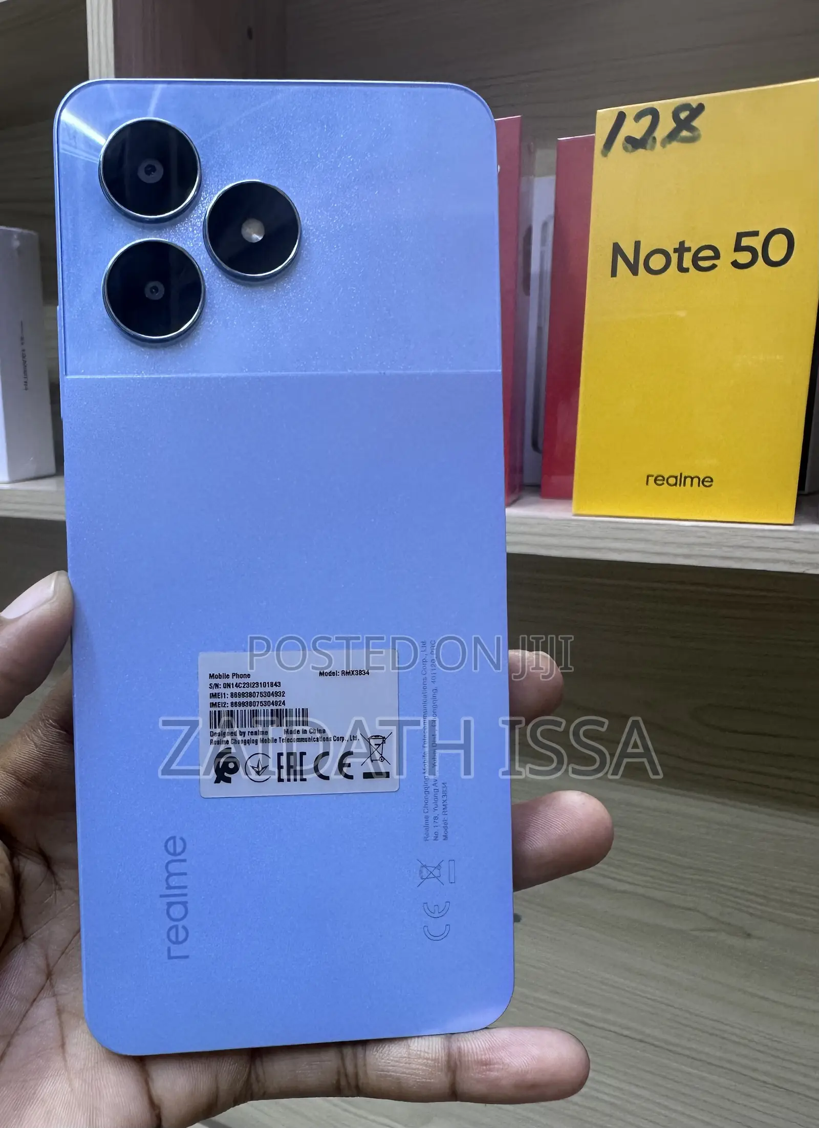 New Realme Note 50 128 GB Blue