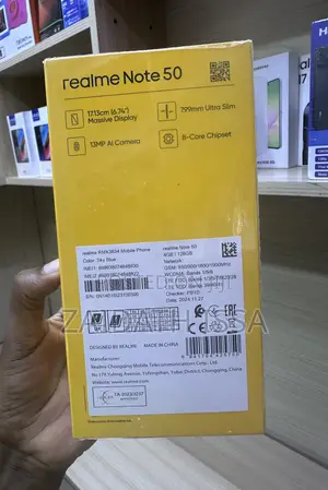 New Realme Note 50 128 GB Blue