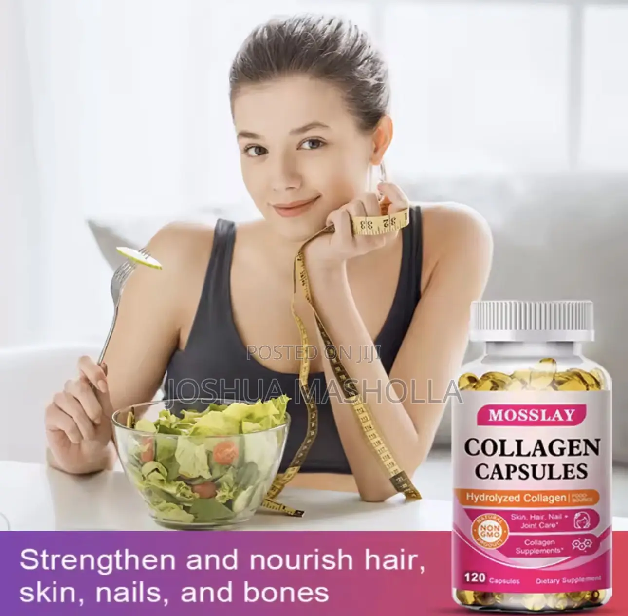 Collagen Capsule (Skin Tone Hair Health)