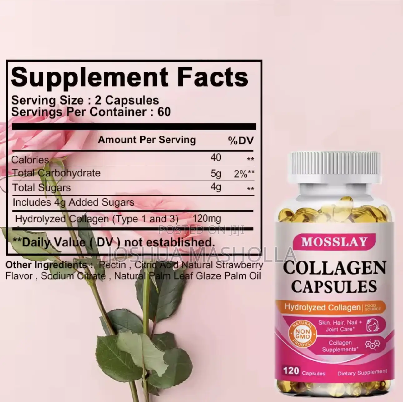 Collagen Capsule (Skin Tone Hair Health)