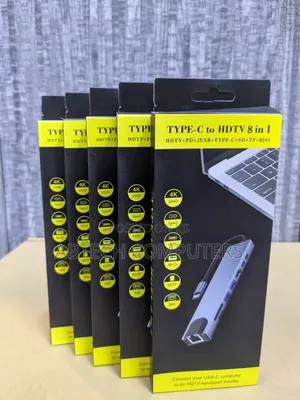 Type-C to HDTV 8 in 1