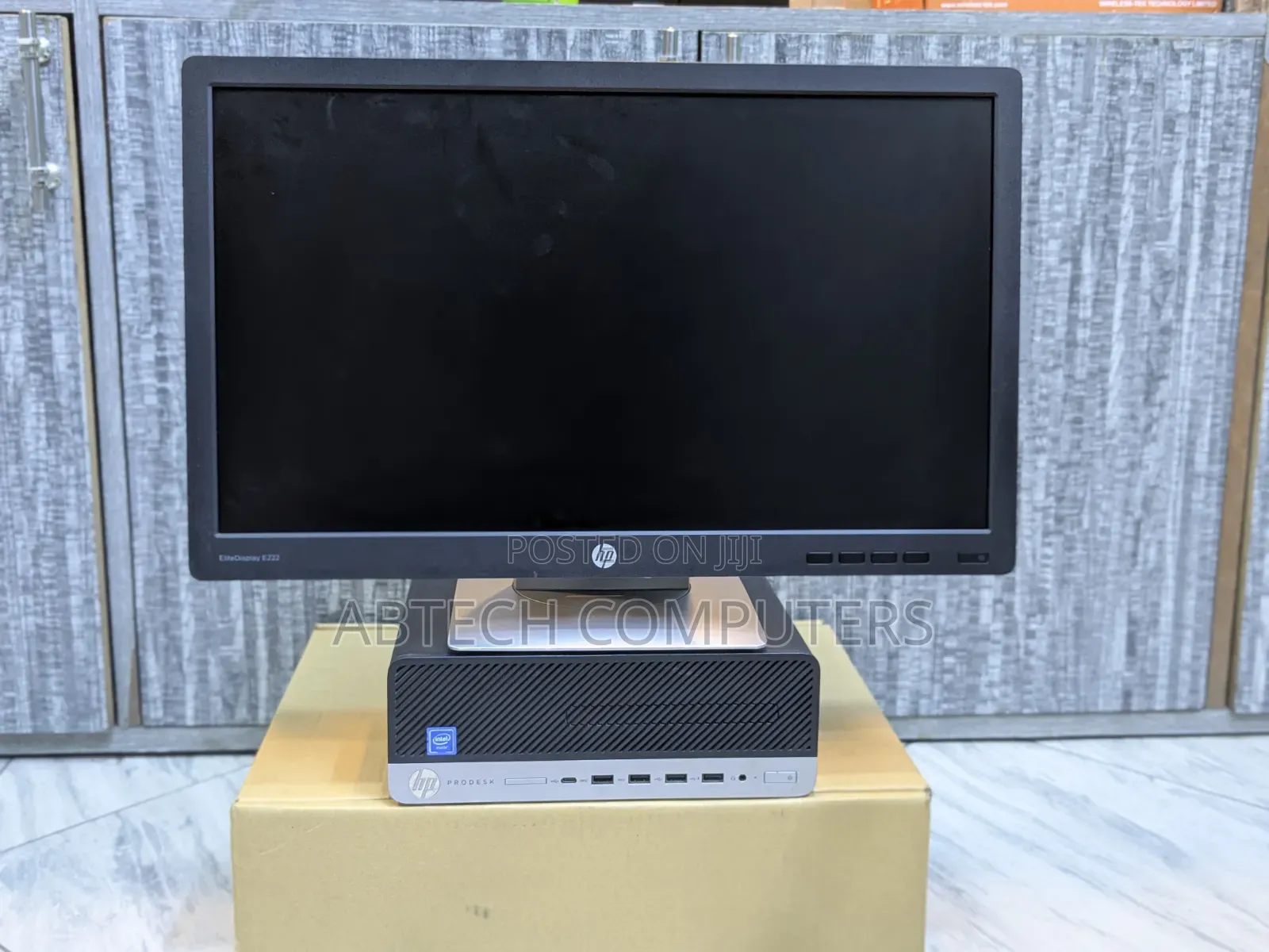 Desktop Computer HP ProDesk 600 G5 8GB Intel Pentium HDD 500GB