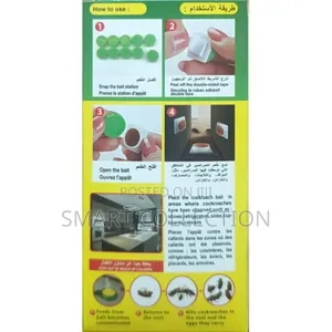 Pack of 10 Pieces - Powerful and Practical Cockroach