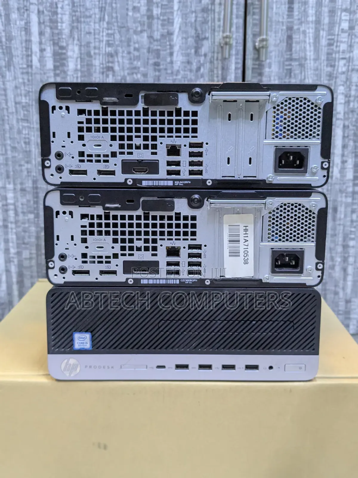 Desktop Computer HP ProDesk 600 G5 8GB Intel Pentium HDD 500GB