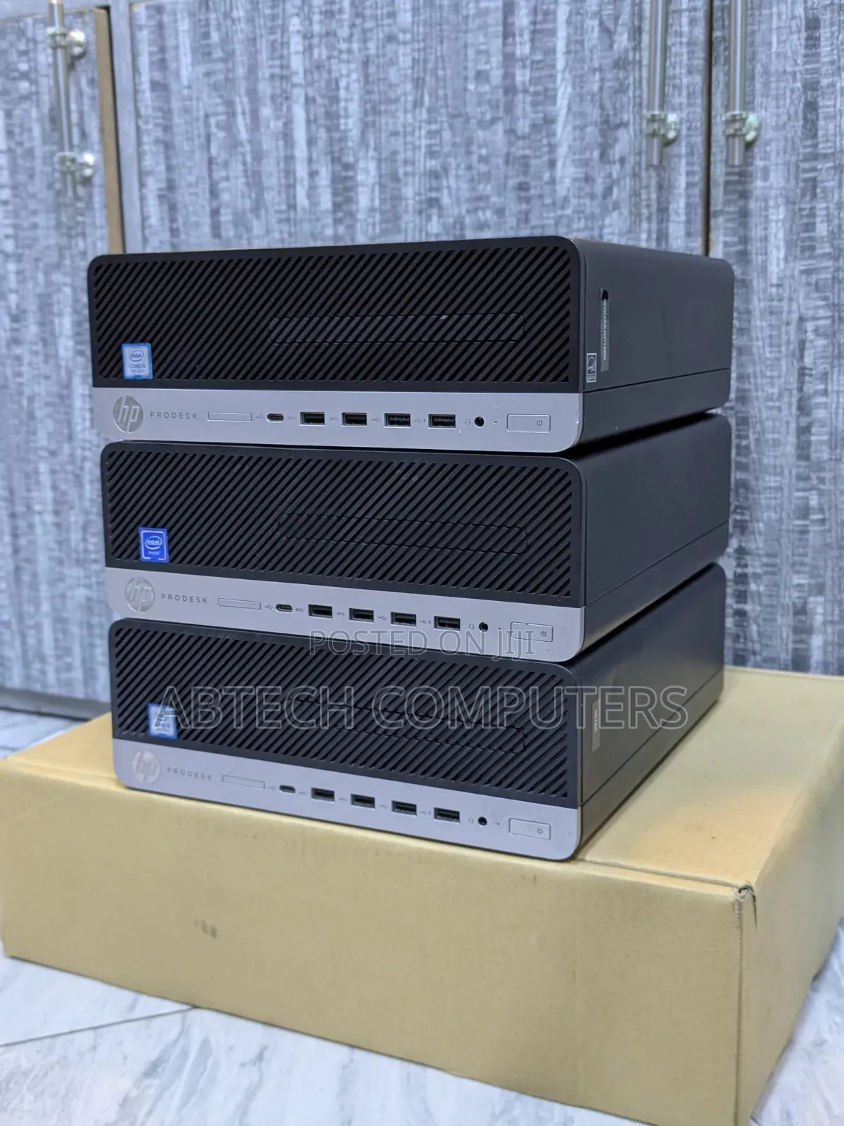 Desktop Computer HP ProDesk 600 G5 8GB Intel Pentium HDD 500GB