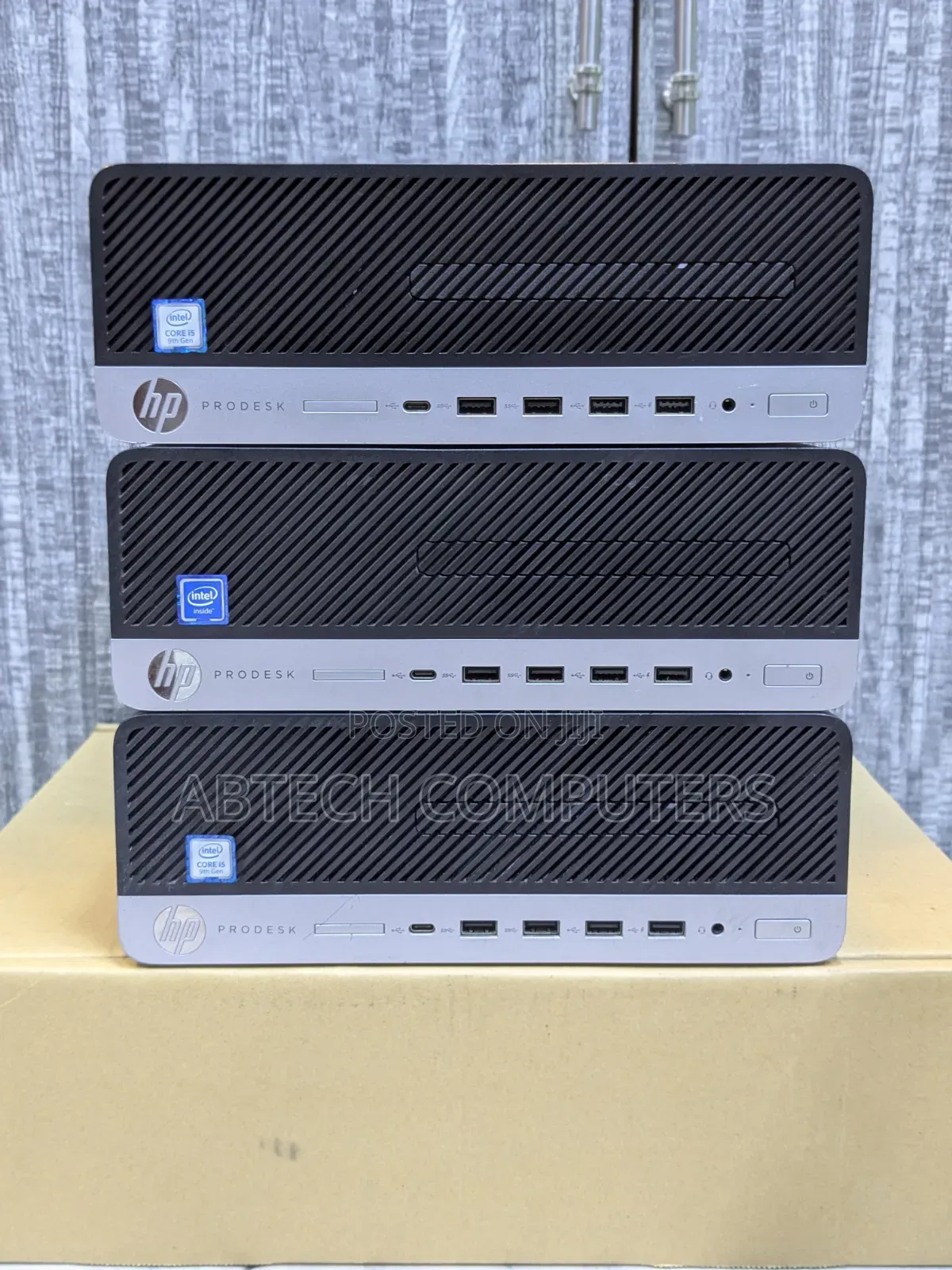 Desktop Computer HP ProDesk 600 G5 8GB Intel Pentium HDD 500GB