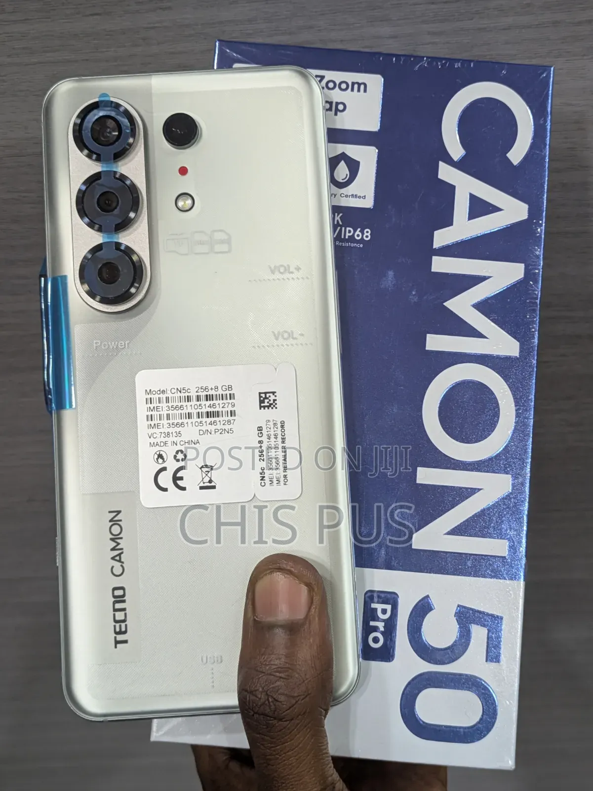 New Tecno Camon 50 Pro 256 GB White
