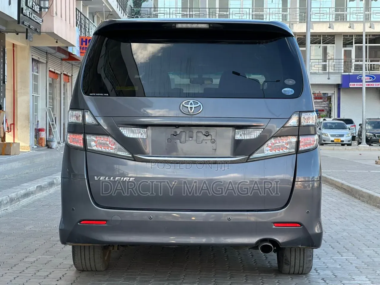 Toyota Alphard 2008 Gray