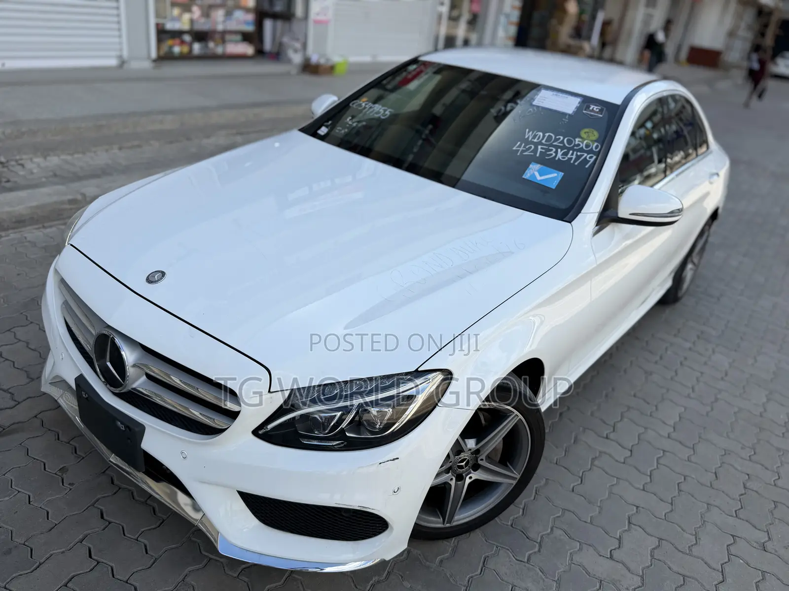 Mercedes-Benz C-Class C 220 BlueTEC 7G-TRONIC PLUS (W205) 2016 White