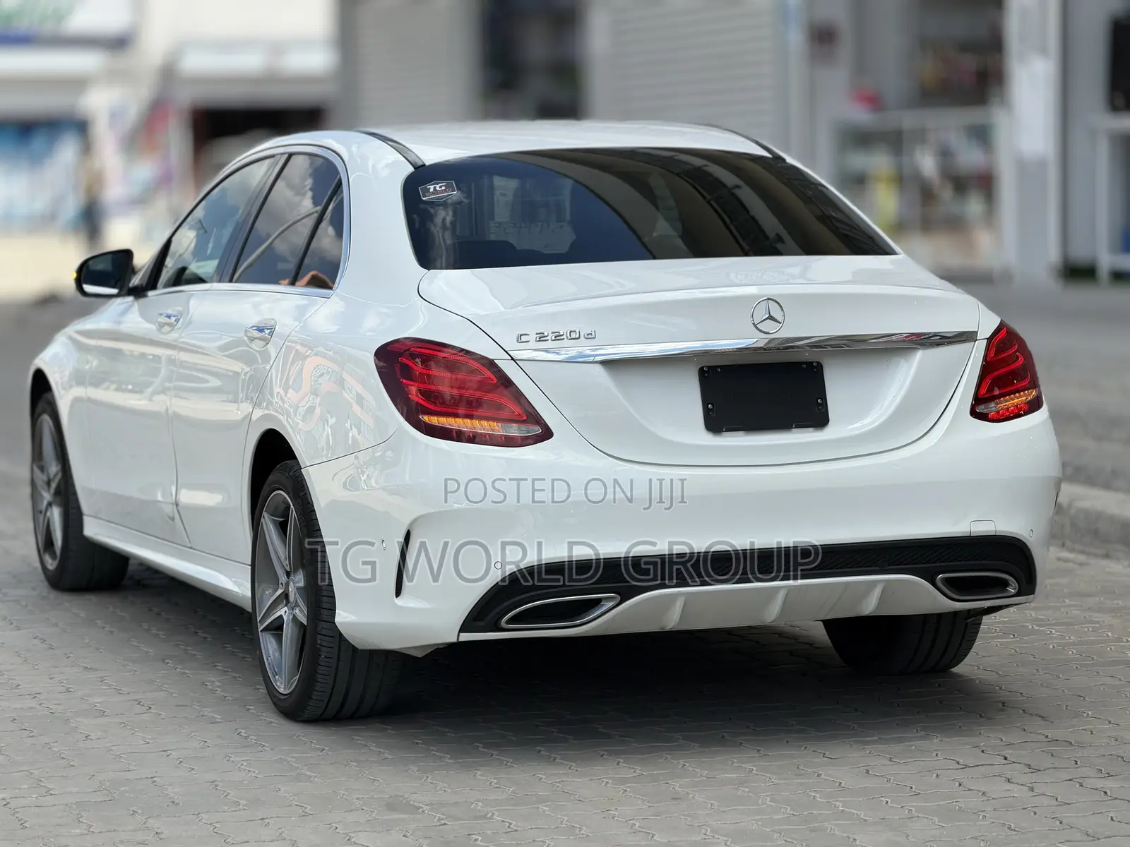Mercedes-Benz C-Class C 220 BlueTEC 7G-TRONIC PLUS (W205) 2016 White