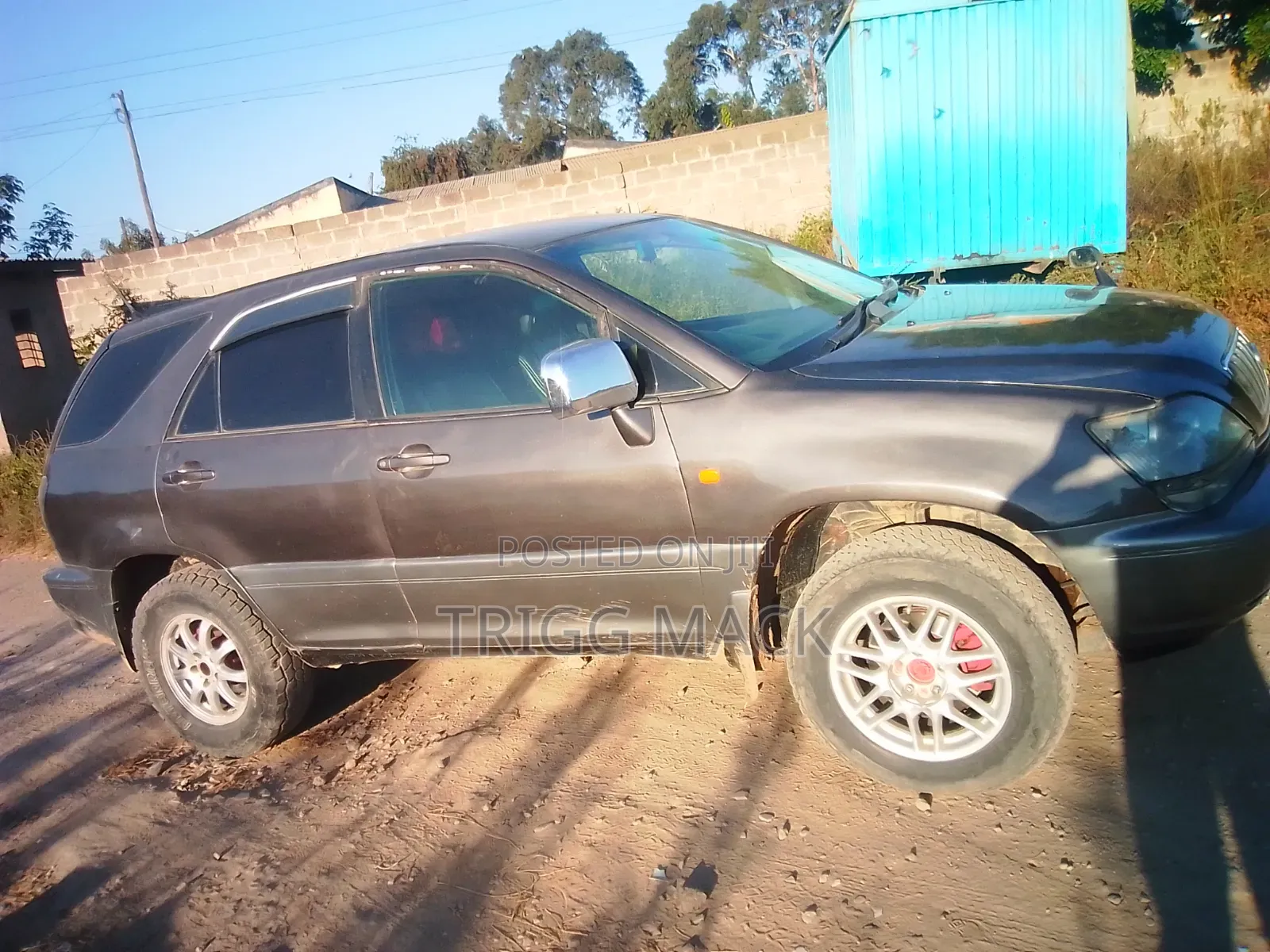 Toyota Harrier 2001 Gray