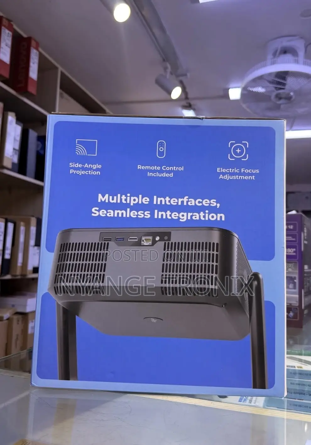 Powerology Pharos Projector With Touch Screen