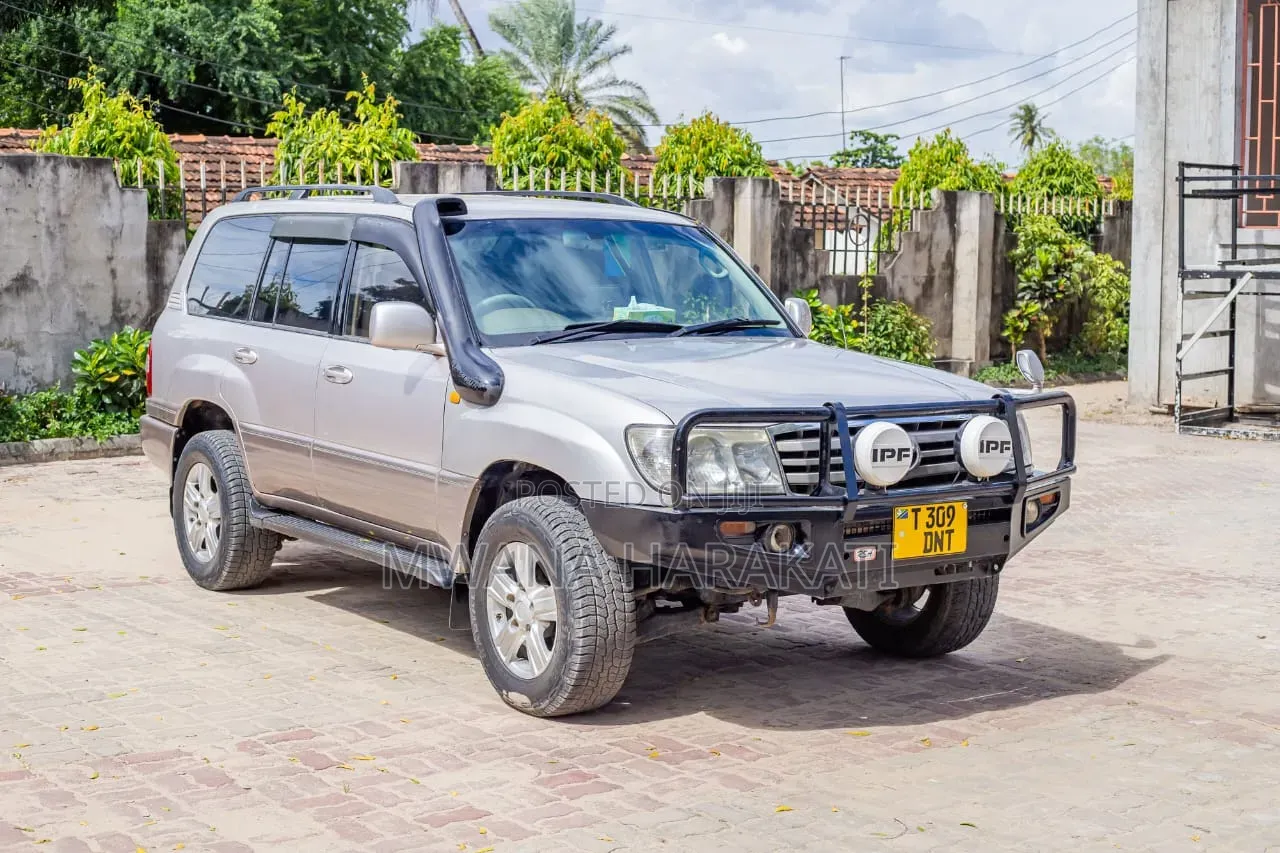 Toyota Land Cruiser 2004 Silver