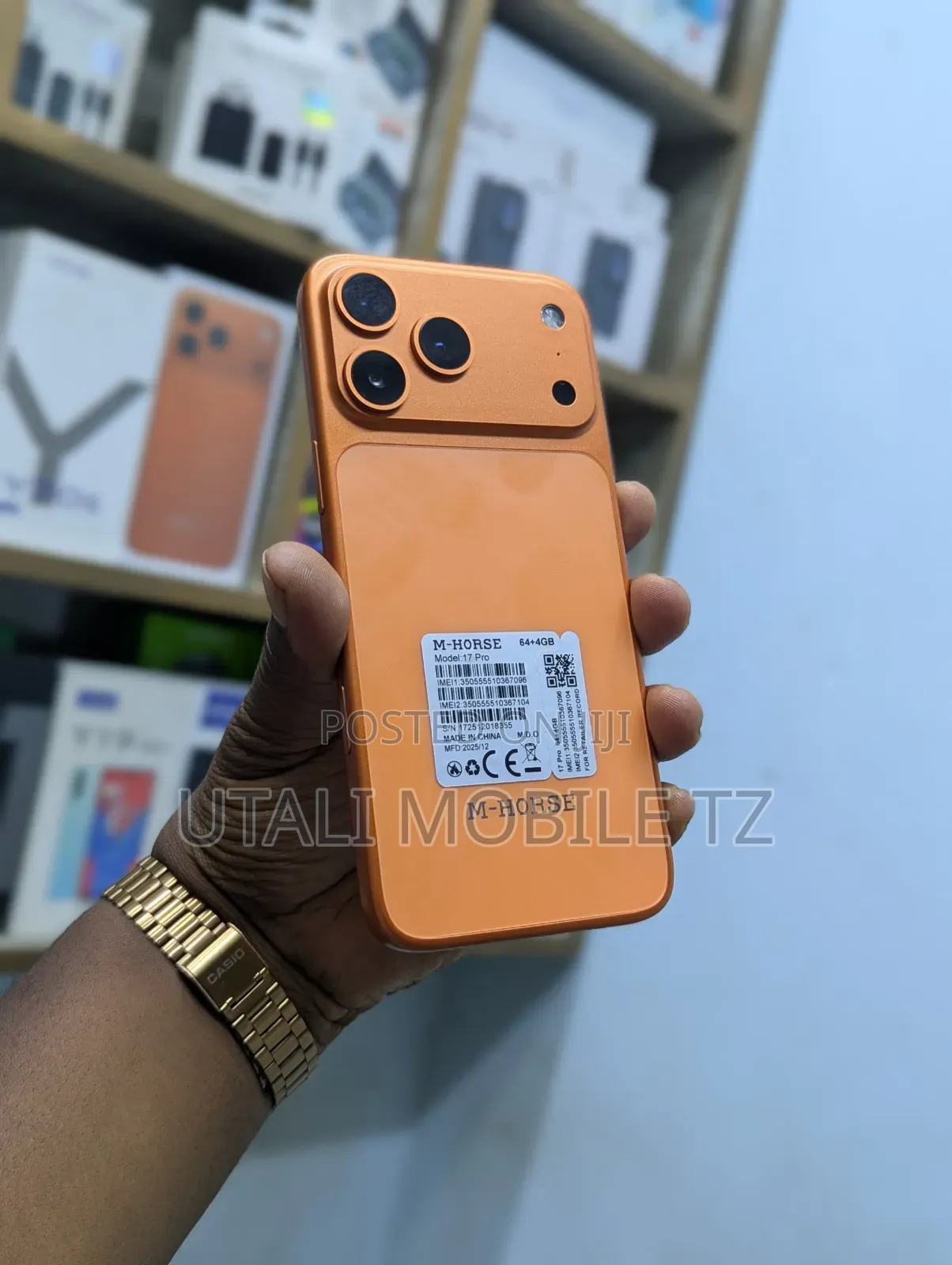 New M-Horse Yaya Toure 64 GB Orange
