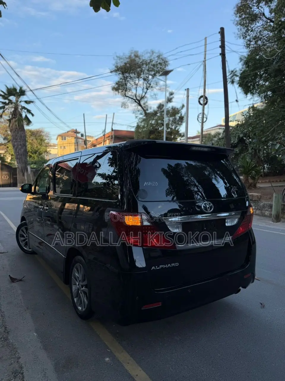 Toyota Alphard 2.4 Petrol FWD 2011 Black