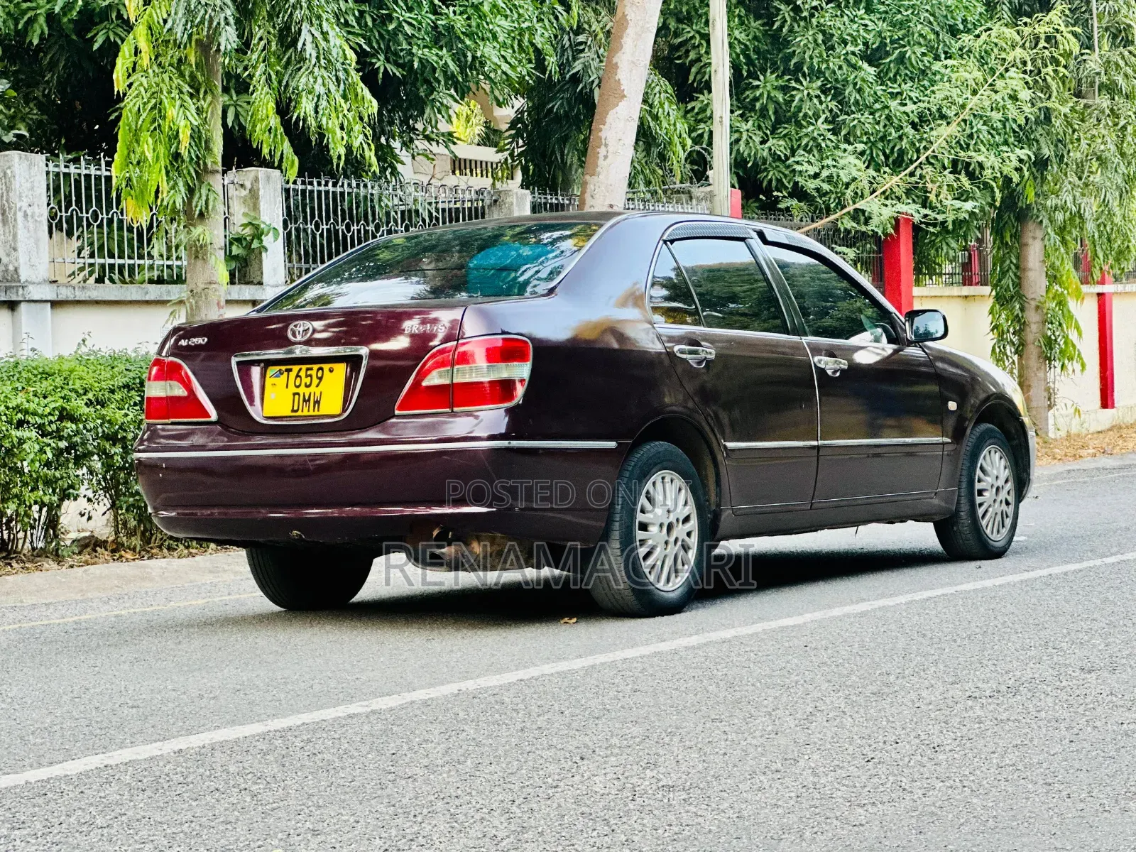 Toyota Brevis 2005 Maroon