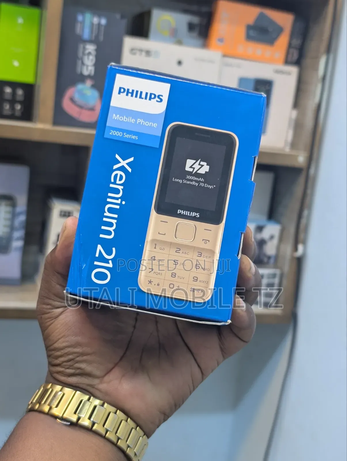 New Philips E210 Gold