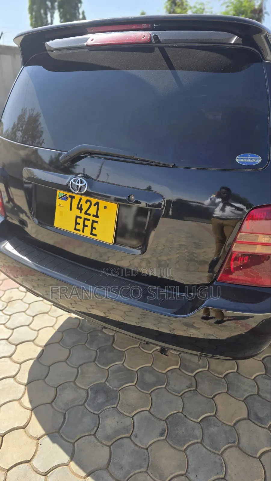 Toyota Kluger 2002 Black