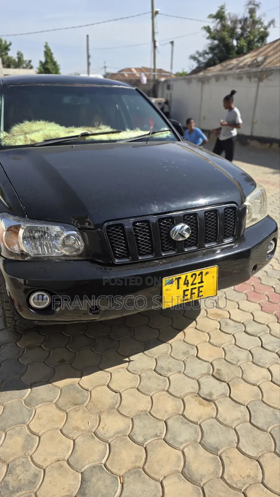 Toyota Kluger 2002 Black